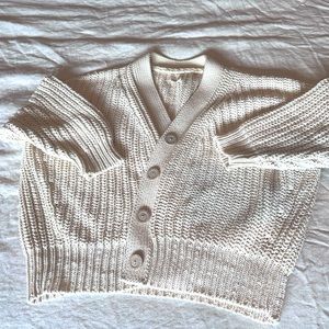 Babaà cream cardigan